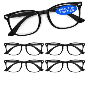 CCVOO Reading Glasses for Women/Men, Eyeglasses, Blue Light Readers for Women/Men, Computer Eye Glasses, Cheaters