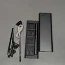 LIFEGOO Mini Electric Screwdriver, 62 in 1 Cordless Precision Power Screwdriver Set with 48 Bits, LED Lights Magnetic Mat, Rechargeable Portable Repair Tool Kit for Phone Watch Camera Laptop PC