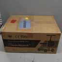 Economy Knee Scooter Steerable Knee Walker for Foot Injuries Compact Crutch Alternative with Dual Braking System (Black)