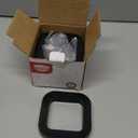 6 Pack - Multiple Size Combination2 Inch Hitch Receiver Silencer Pad - Compatible with Most 2 Inch Trailer Hitch Receiver