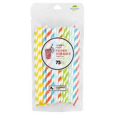 Paper Straws Use Unique Seulement 75ct