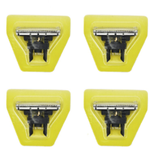 4 Pack Replacement Blade Compatible with Oneblades Anti Friction Replacement Blade QP210/80 QP2515 QP2520 QP2630 QP2834 QP6510 QP6530 Replacement Heads