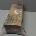 WOPITUES Wood Floating Shelves Set of 6, Shelves for Wall Decor, Farmhouse Shelf for Bedroom, Bathroom Storage Shelves, Book Shelves for Living Room - Rustic Brown (16.5 Inch)