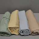 4-Pack Muslin Swaddle Blankets for Boys, Girls - Organic Baby Swaddles for Newborns, Soft & Breathable Receiving Baby Blankets for Girl, Boy, Neutral, Newborn Essentials Gift (Mirage)