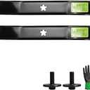 Parts Camp 2 Pack 134149 138971 138498 Lawn Mower Blades for 42" Mower Deck