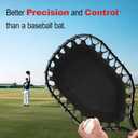 Fungo Racket Baseball for Fly Balls: XXSJ Softball Training Equipment for Coaches and Parents - Practice Hitting Grounders Line Drives Pop Flies, 21.65 inches, 18 ounces