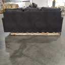 Signature Design by Ashley Navi Faux Leather Modern Queen Sofa Sleeper, Gray (Grey) 38"D x 89"W x 39"H