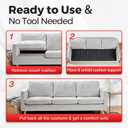 Comfyanno Couch Cushion Support Board, Repairs Sagging Loveseat Sofa, Ready to Use, 21.5" x 54", Heavy-Duty Solid Wood Board, Safe Corner, Sinking Couch & Sofa Fix Saver