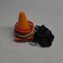 unanscre 31PCS 3 in 1 Carnival Outdoor Games Combo Set for Kids, Soft Plastic Cones Bean Bags Ring Toss Game, Gift for Birthday Party/Xmas