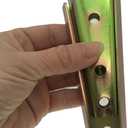 4 pairsSofa Latch, Sofa Slider, Bed Frame Accessories, Furniture Connector, Tapered Diagonal Bolt, Sofa Fixing Bolt, Interlocking Sofa Connector Bracket (Length 120MM)(Color)