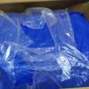 Mattress Bags for Moving with 8 Handles - Extra-Thick Mattress Bag for Moving - Reusable Mattress Storage Bag - Mattress Cover for Moving with Zipper (Blue, Full)