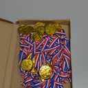 SULOLI 30 Pieces Plastic Gold Winner Award Medals, Winner Medals Award Medals for Sports Competition Talent Show Spelling Bee Birthday Party Favors