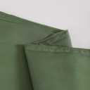 NTBAY Satin Body Pillowcase for Hair and Skin, Luxurious and Silky Pillow case with Envelope Closure, 20x54 Inches, Olive Green