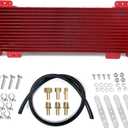 Low Pressure Drop Trans Cooler 40K Transmission Oil Cooler Kit 47391 Compatible with Heavy Duty 40,000 GVW Max including Mounting Hardware, Towing Applications and Advanced Cooling Protection LPD47391