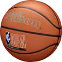WILSON NBA Forge Plus Indoor/Outdoor Basketball - Brown, Size 7-29.5"