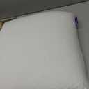 Purple Harmony Pillow Talalay Latex Foam Cooling Pillow for Combo or Side Sleepers, 360 Hex GelFlex Grid for No-Pressure Support and Luxurious Weightless Feel - Standard, Medium Feel, Low Height