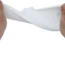 Silicone Bathroom Soap Dishes with Drain Spout-Bathroom and Kitchen Sink Organizer,Sponge Holder,Dish Soap Tray,Perfect for Dispenser,Scrubber,Bottle,Cup on Sink or Counter-White 12"4"