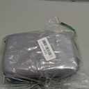 Ginsco Compact Hard Shell Case for Blood Pressure Monitor, Compatible with Omron Bronze/iHealth/Oklar, Portable Carrying Travel Case with Handle, Mesh Pocket for Cuff/Batteries/Charger (Gray, M)