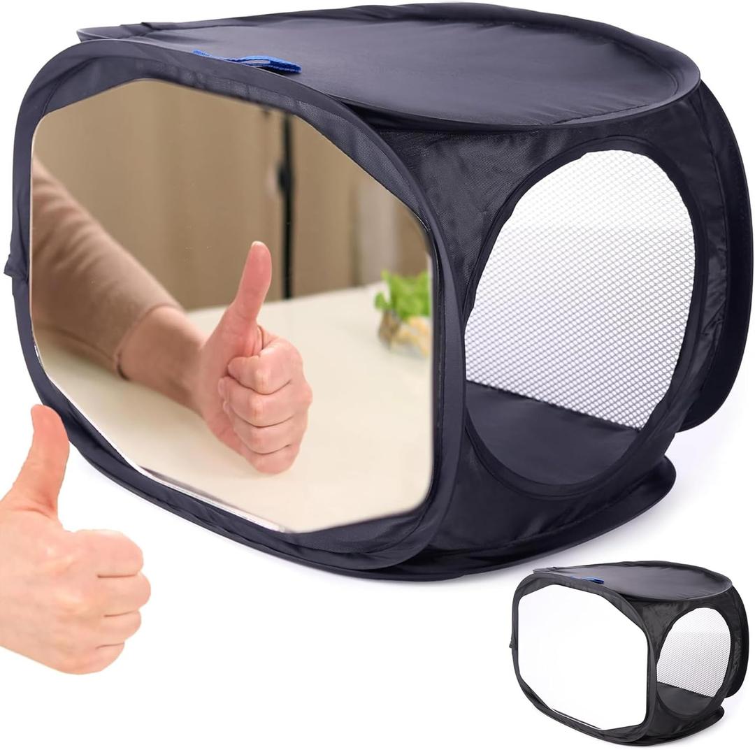 Mirror Box Therapy for Stroke Recovery | Mirror Therapy Box Rehabilitation | Hand Recovery Aid Equipment | Box that Supports PLP, CRPS, Peripheral Nerve Injury Rehab