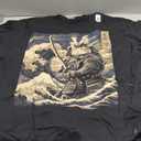 Japanese Cat Katana Japan Samurai T-Shirt XL