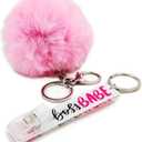 Credit Card Grabber For Long Nails, Cute Acrylic Debit Bank For Women (Pink)