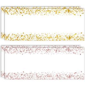 40PCS Desk Name Tags for Classroom - Name Labels Stickers-Self Adhesive Name Labels for Students Teens-Nameplates Favors Decorations & Supplies for Classroom Bulletin Board-A03