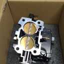 Marine Carburetor for Mercruiser 3.0 Carburetor 2 Barrel Carb for Mercury Mercarb 3.0L 2.5L 4CYL Engine with Jets and W/Electric choke Long Linkage Gasket 3310-864940A01 8M0045397