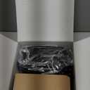 Hang on Back Aquarium Filter, Ultra-Quiet Small Canister Filter,3-Stage Filtration, Bottom Anti-Dry Burn Motor, Extra-Large Filter Media Basket Suitable (110GPHfor 20-40 Gallon)