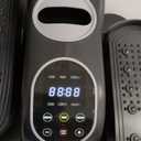 MERACH Under Desk Elliptical Machine, Leg Exerciser While Sitting for Seniors with Remote Control & 12-Speeds, Quiet Portable Electric Seated Pedal Exerciser Machine for Home Office