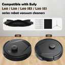 L60 Accessories Kit Replacement Compatible with Eufy L60 / L60 SES / L50 / L50 SES Robot Vacuum, Accessories Kit 6 Side Brushes, 6 Filters, 1 Roller Brush, 1 Screwdriver, 1 Cleaning tool, 15 pack