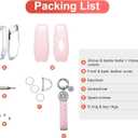 Key Fob Cover Compatible with Ford (Pink)