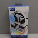 RGB Horizontal Cooling Station Stand for PS5 Slim /Pro Console with 2 Controller Charger, Auto Silent Cooling Fan for Playstation 5 Slim /Pro Disc &Digital with 14 Light Modes and Headset Holder