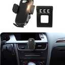 Upgraded Car Phone Holder Fits for Audi A4 A5 S4 S5 RS4 RS5 2009 2010 2011 2012 2013 2014 2015 2016 Allroad Auto Accessories,Cradles Adjustable Cell Phone Mount for 4-7 in Phones