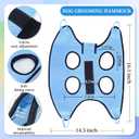 PatiencET Cat Grooming Hammock for Nail Trimming Pet Hammock for Small Dogs with Security Strap Dog Sling for Nail Clipping with Clippers Nail File and Pet Comb (Cerulean XS)