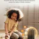 1000W Space Heater, Small Ceramic Space Heater with Thermostat, Mini Portable Electric Heater with Fast Safety Heat, Multiple Protection for Home Office Desk