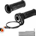 Universal 3 Pin Ebike Throttle Full Twist Compatible with Electric Bike Scooter Bicycle Motorcycle 12V 36V 48V 72V, 20X E Bike Throttle Grip Kit Replacement for Folding Mountain Bike Male