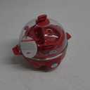 DASH Rapid Egg Cooker: 6 Egg Capacity Electric Egg Cooker for Hard Boiled Eggs, Poached Eggs, Scrambled Eggs, or Omelets with Auto Shut Off Feature - Red