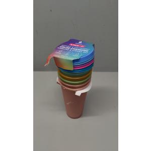 Manna 24oz Color Changing Reusable Cup Set - 6 Pack