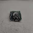 Hicarer 5 Pcs 50s Women Halloween Costume 1950 Poodle Skirt Sock Hop Accessory Outfit Scarf Glasses Bandana Headband Earring (Large, Black Polka)