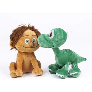 The Good Dinosaur Plush Toy-Pack 2 Quality Super Soft - Spot The Child 8"/22CM + Arlo Baby 8"/22CM
