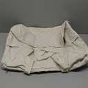 LEDAOU Beach Bag Waterproof Sandproof Women Beach Tote Pool Bag with Zipper for Swim Gym Grocery Travel with Wet Pocket | Sandproof, with Zipper, for Gym, Grocery, Travel, with Wet Pocket (Light Beige Grid)