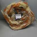 Fall Wreath for Thanksgiving Decorations, 24inch Pampas Wreath for Front Door, Harvest Grain Gold Autumn Wall Decor for Thanksgiving Indoor Outdoor (Pampas Grass Wreath)