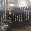 GXMMAT Large Yoga Mat 12'x6'/10'x6'/6'x8'(7mm), Extra Thick Workout Mats for Home Gym Flooring, Ultra Comfortable Non-Slip Quick Resilient Barefoot Wide Exercise Mat for Pilates, Stretching,Meditation (Black Real)