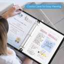 KTRIO Sheet Protectors for 3 Ring Binder 500 Pack, Clear Page Protectors 8.5 x 11, Plastic Binder Sleeves for Paper, Top Loading, Office Home School