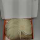Short Pixie Cut Wig for Women Layered Blonde #613 with #30 Light Brown Synthetic Wig None Lace Frontal Mullet Wigs High-light Colored Throw On and Go Wigs