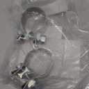 ROADFORMER 1.75 inch Exhaust Clamp Narrow Band Stainless Steel for Exhaust Pipe, Muffler and Exhaust System Repair (2 Pack)