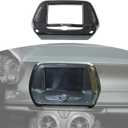 RT-TCZ for Camaro Radio 7" Display Screen Trim Cover for Chevy Camaro 2017 up Black ABS Carbon Fiber Interior Accessories (7" Display Screen Version)