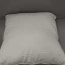 Oubonun 18"x18" Pillow Inserts (Set of 2) - Throw Pillow Inserts with 100% Cotton Cover - 18 Inch Square Interior Sofa Pillow Inserts - Decorative Pillow Insert Pair - White Couch Pillow