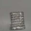 Szxc Womens Ballroom Rhinestone Stretch Cuff Bracelets Fit Wrist Circumference from 6.5" to 7.8" - Lead & Nickle Free