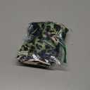 WDIRARA Women's Leopard Print Square Scarf Large Head Bandana Sleeping Hair Wraps Streetwear (Black Brown)